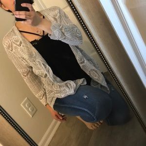 Jeanne Pierre crochet cover up cardigan